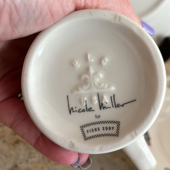 Fishs Eddy Child Plate Set - Picture 8 of 9